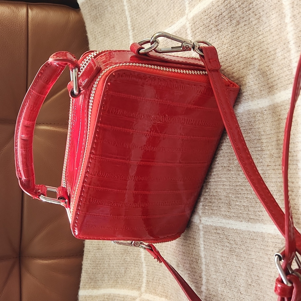 Urban outfitters Red box cross body purse.